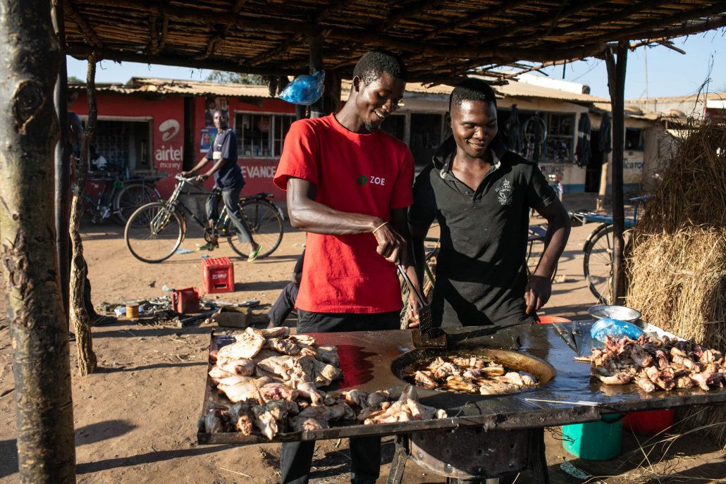 Street food in Malawi