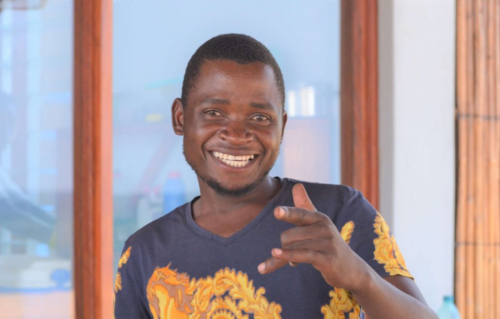 Smiling Malawian