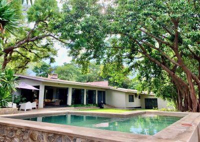 Swimming pool at Mitengo house in Lilongwe